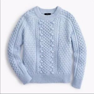Brand new J.Crew Popcorn Cable Knit Sweater